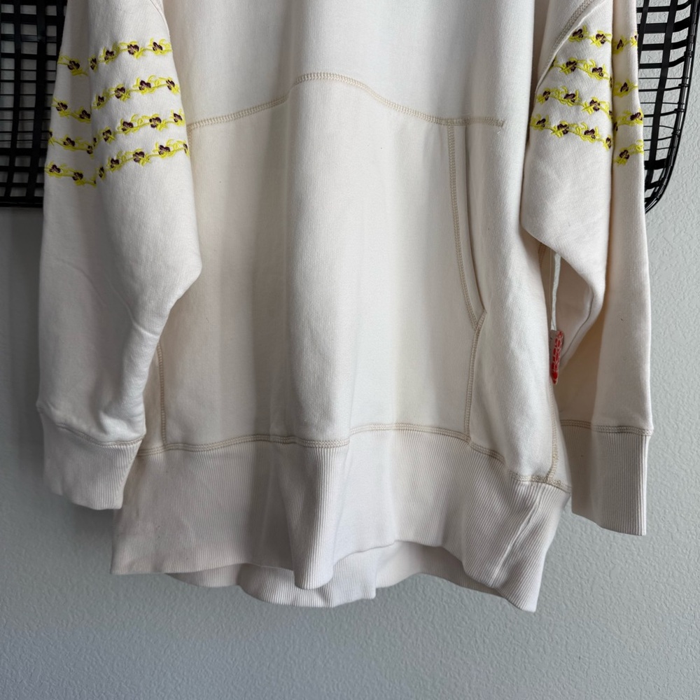 Free people At My Best Embroidered logo Hoodie - Picture 6 of 9